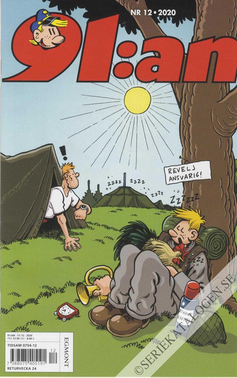 Framsida på 91:an #12 (2020)