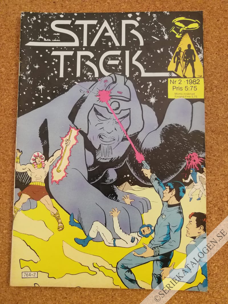 Framsida på Star Trek #2 (1982)
