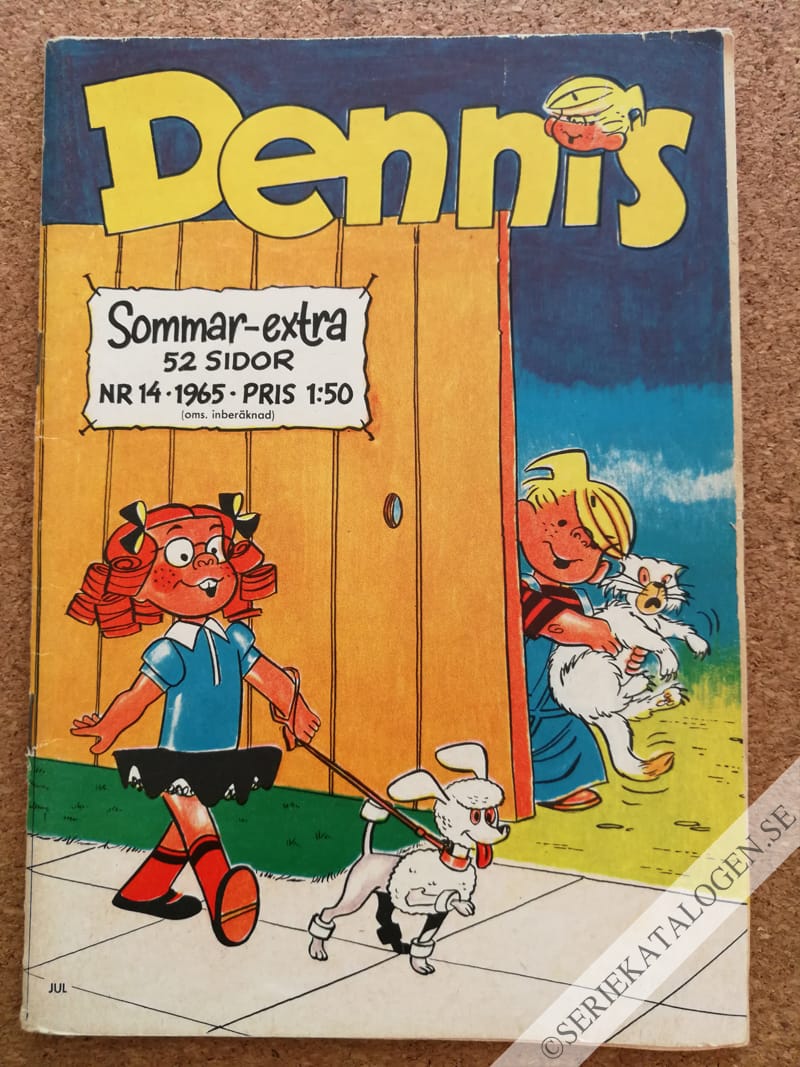 Framsida på Dennis #14 (1965)
