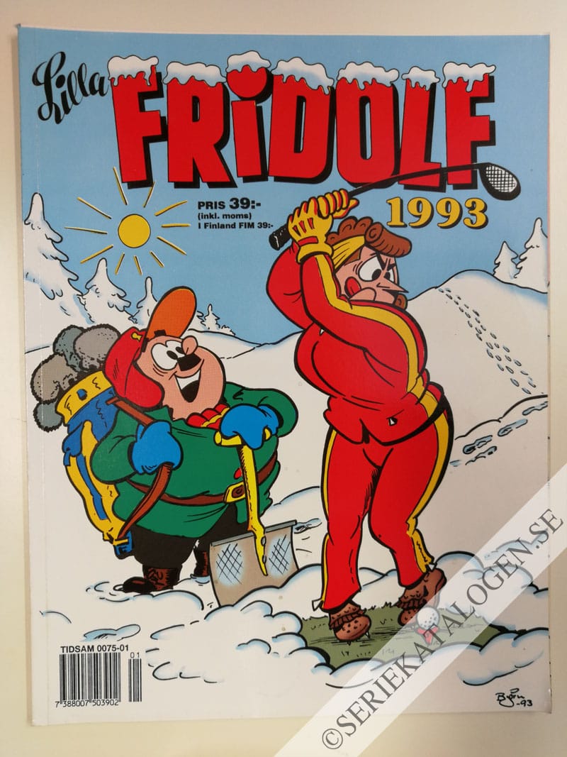 Framsida på Lilla Fridolf # (1993)