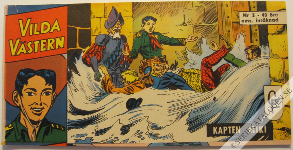Framsida på Vilda Västern #3 (1964)