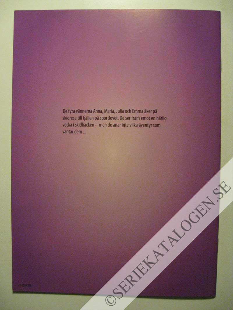 Baksida på Trubbel i fjällen (2010)