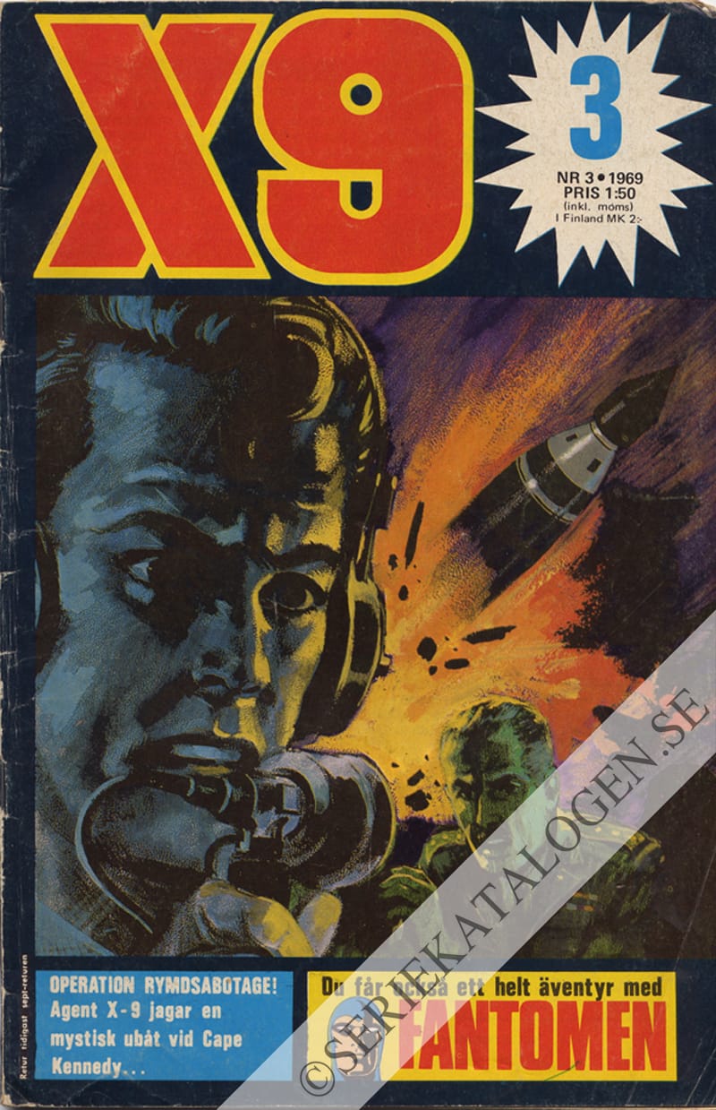 Framsida på X9 #3 (1969)