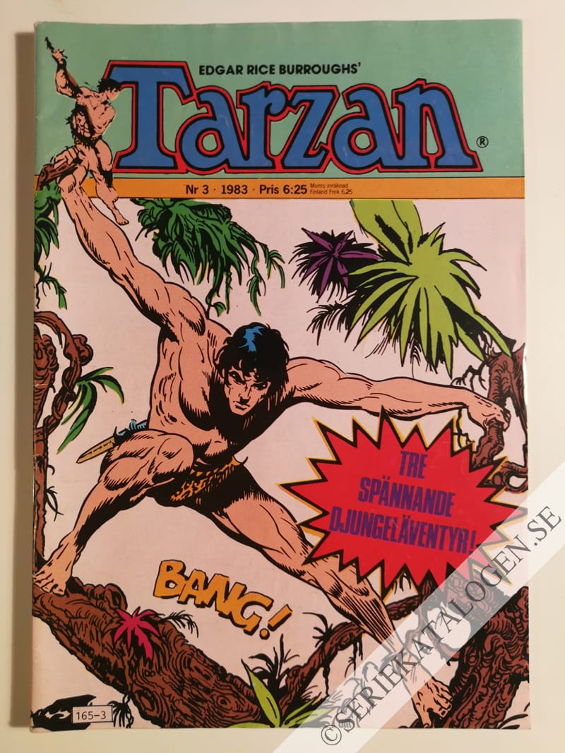 Framsida på Tarzan #3 (1983)
