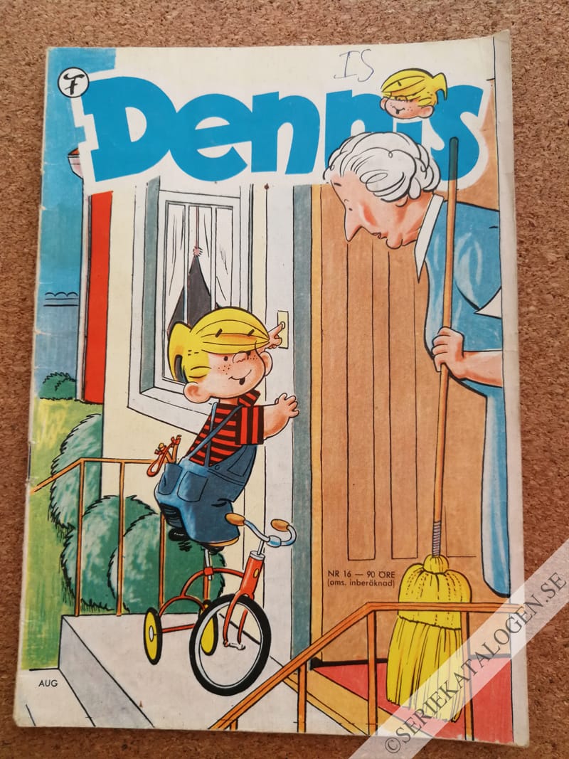 Framsida på Dennis #16 (1963)