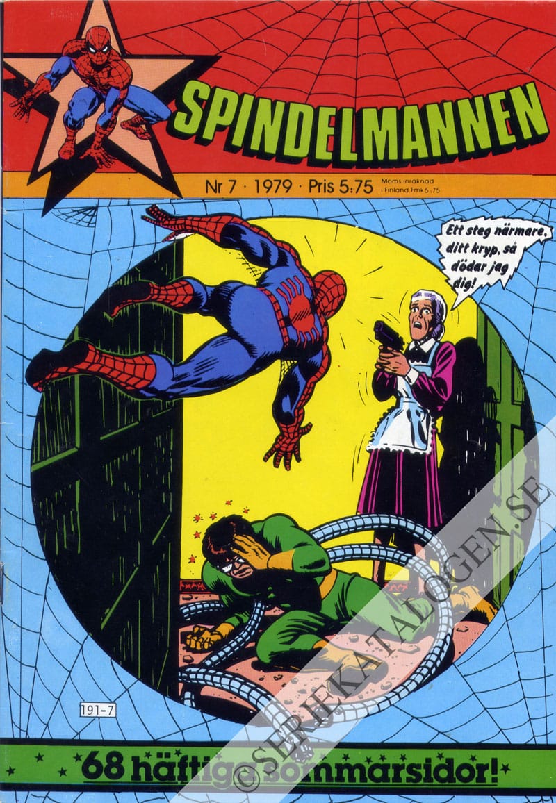 Framsida på Spindelmannen #7 (1979)