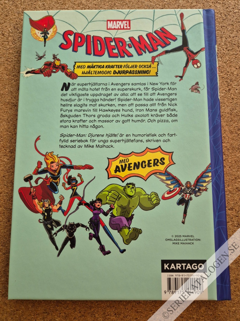 Baksida på Spider-Man - djurens hjälte! (2025)