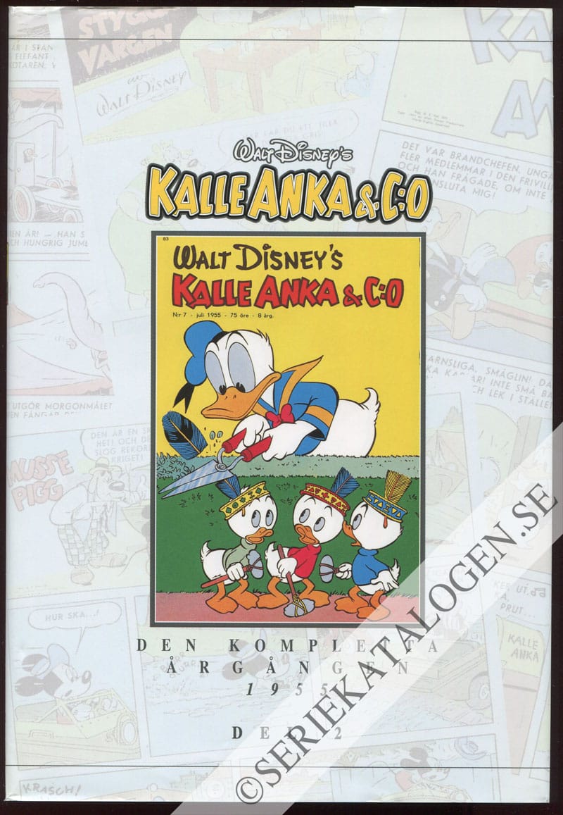 Framsida på Kalle Anka & C:o - den kompletta årgången 1955 del 2 (2002)
