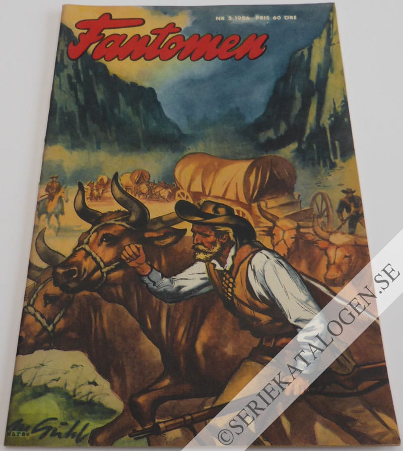 Framsida på Fantomen #5 (1956)