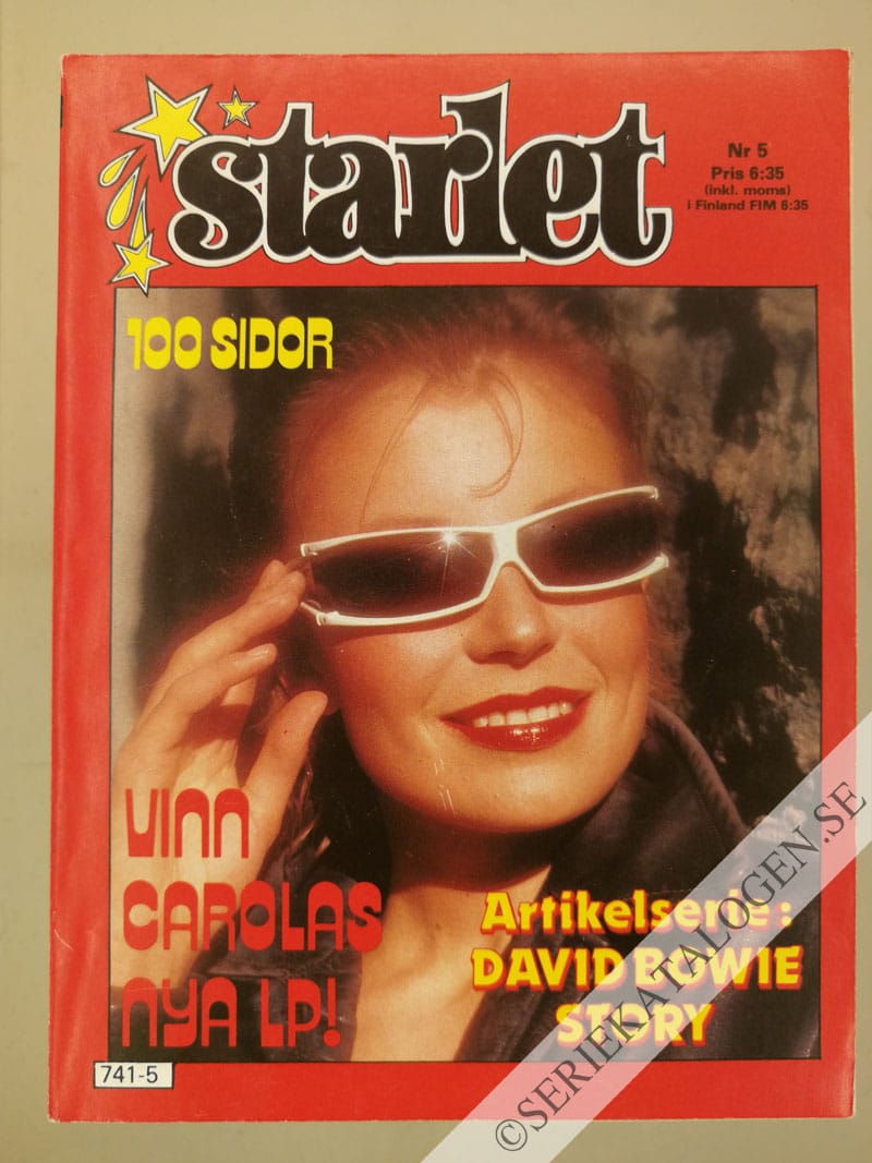 Framsida på Starlet #5 (1984)