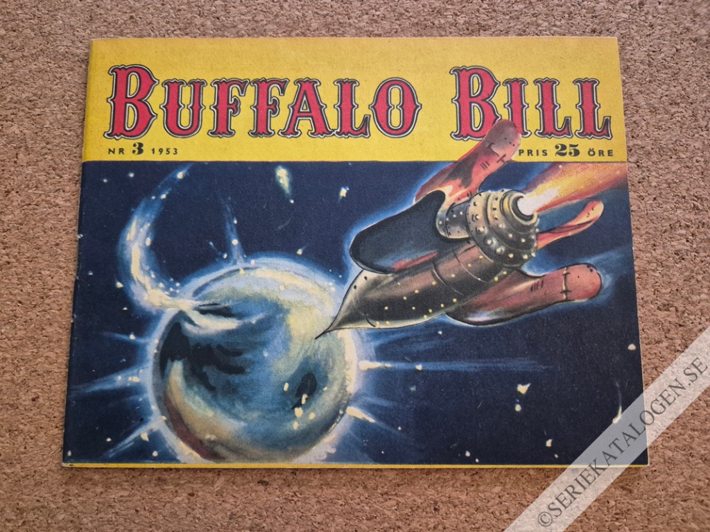 Framsida på Buffalo Bill #3 (1953)