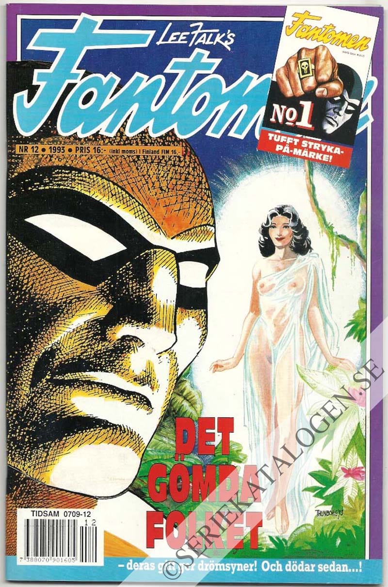 Framsida på Fantomen #12 (1993)