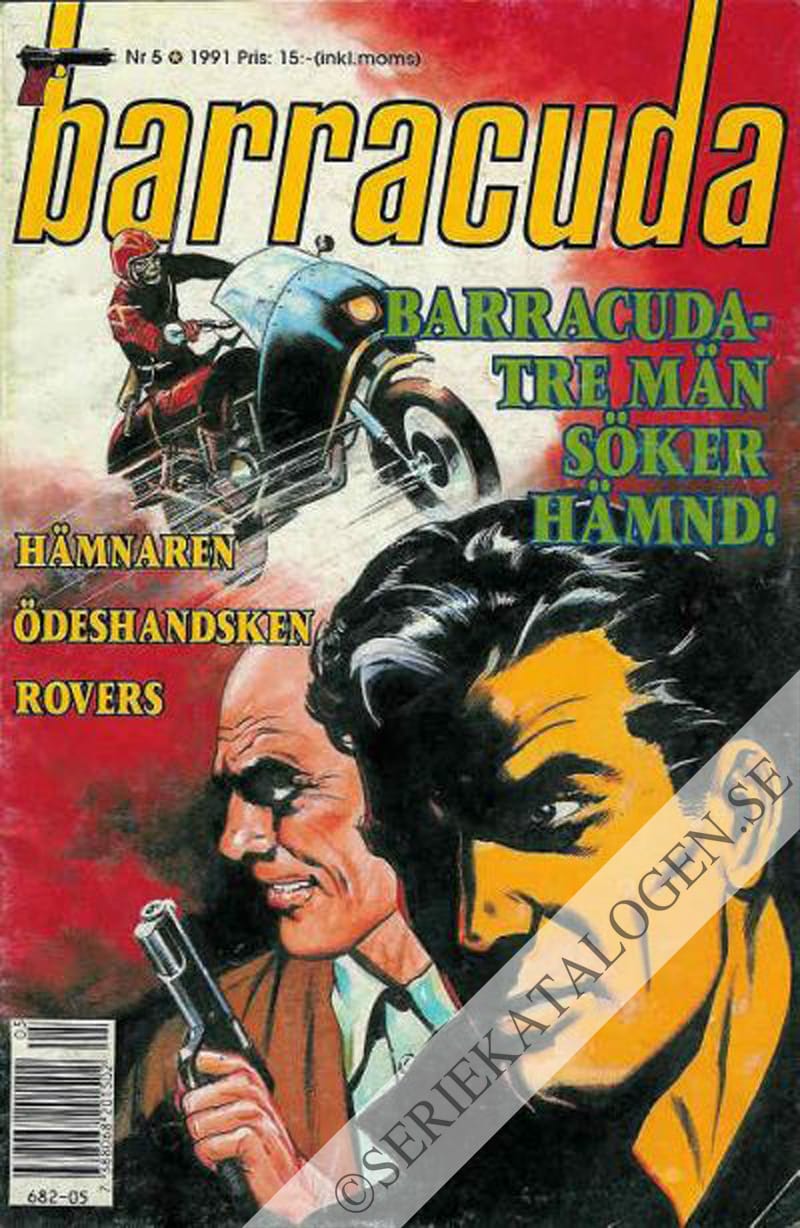 Framsida på Barracuda #5 (1991)