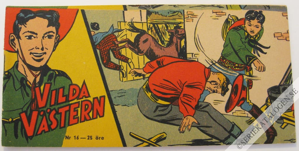 Framsida på Vilda Västern #16 (1956)