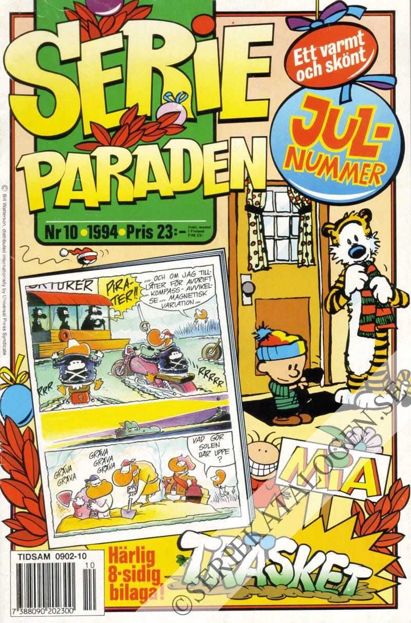 Framsida på Serie-paraden #10 (1994)