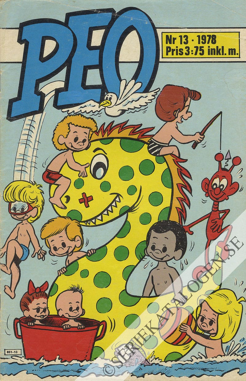 Framsida på Peo #13 (1978)