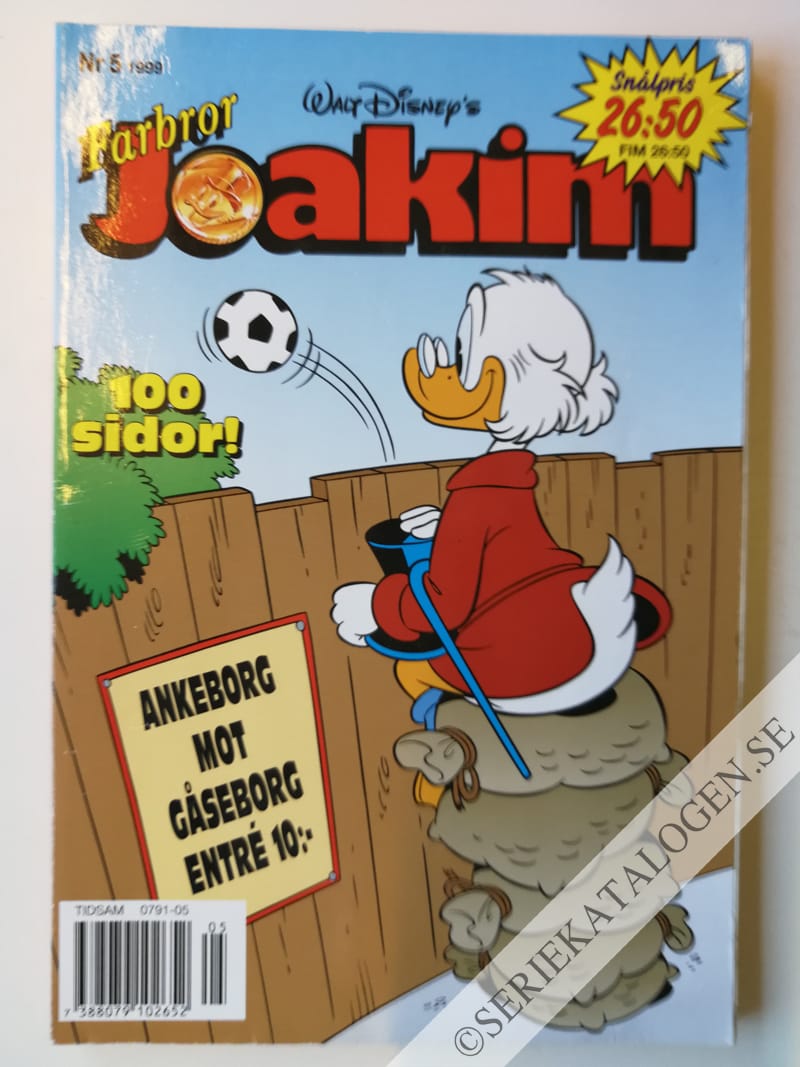 Framsida på Joakim #5 (1999)
