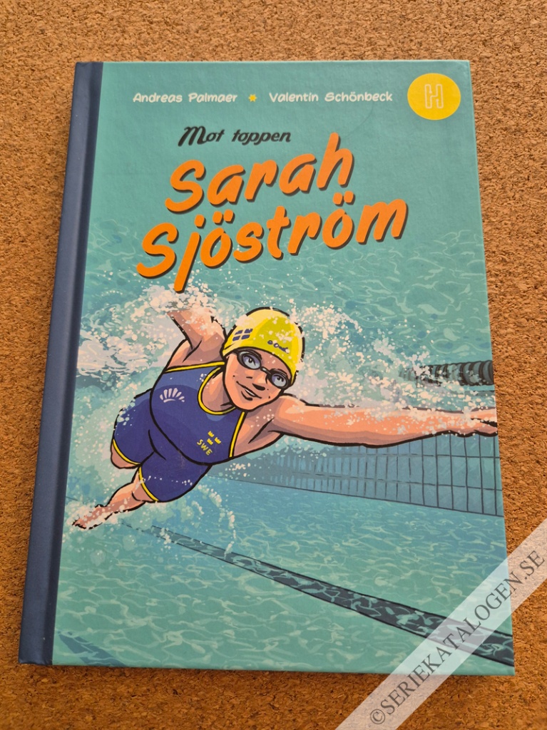 Framsida på Mot toppen Sarah Sjöström (2022)