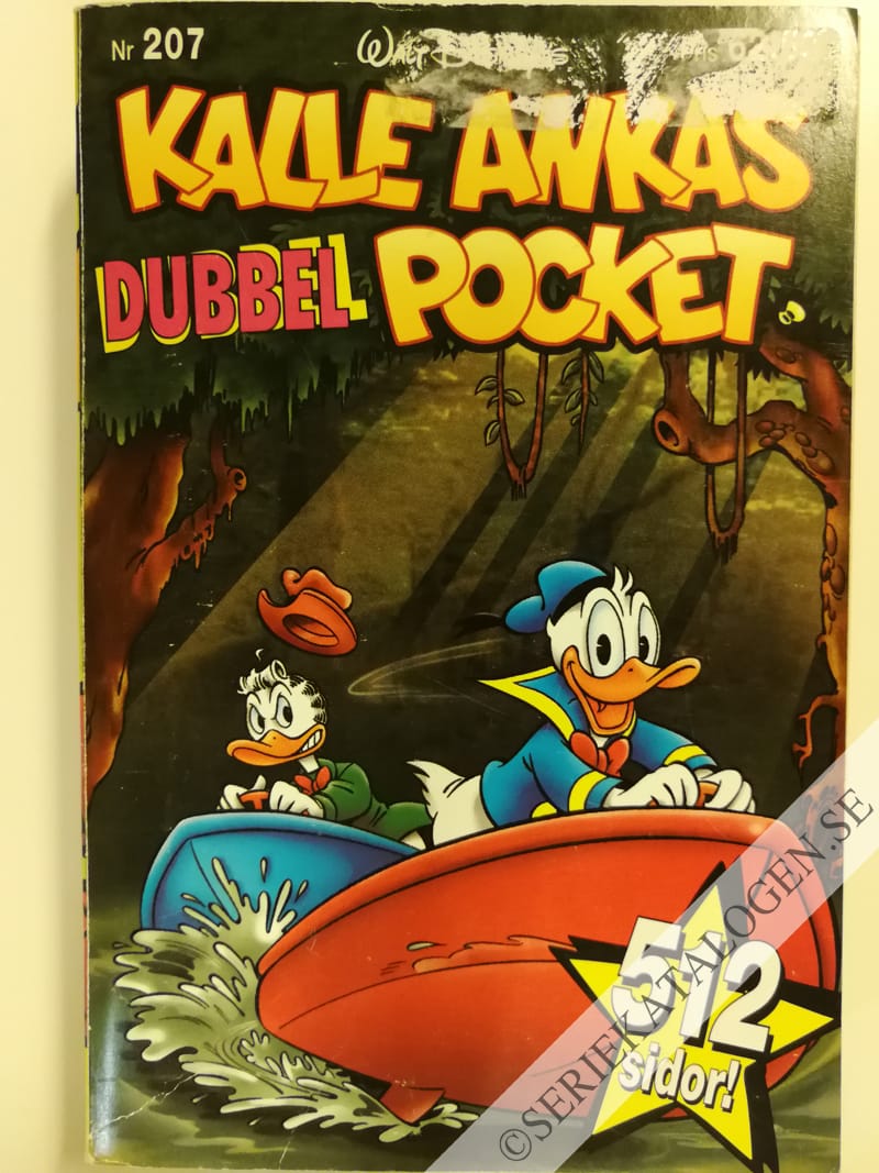 Framsida på Kalle Ankas pocket #207 (1997)