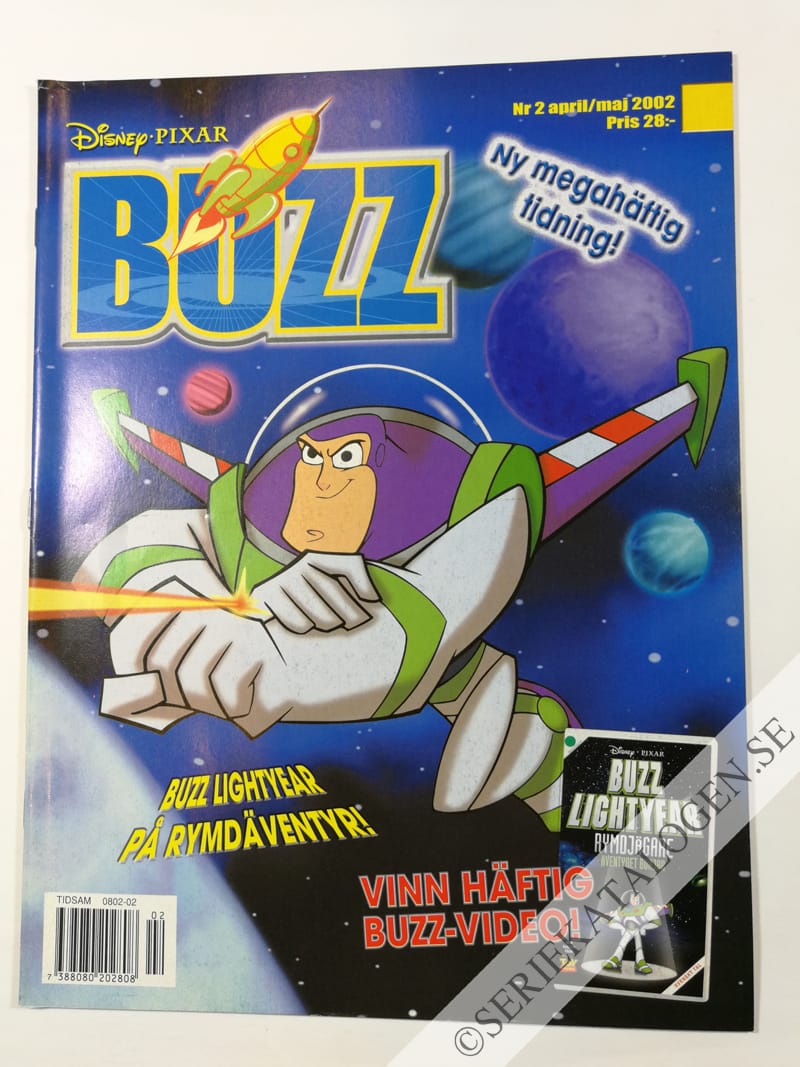 Framsida på Buzz Lightyear #2 (2002)