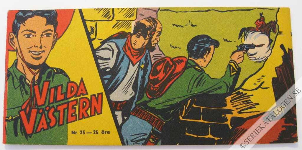 Framsida på Vilda Västern #23 (1956)