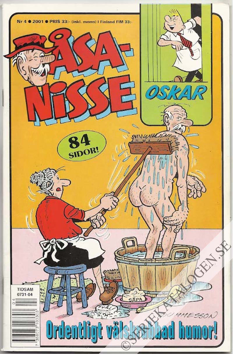 Framsida på Åsa-Nisse #4 (2001)