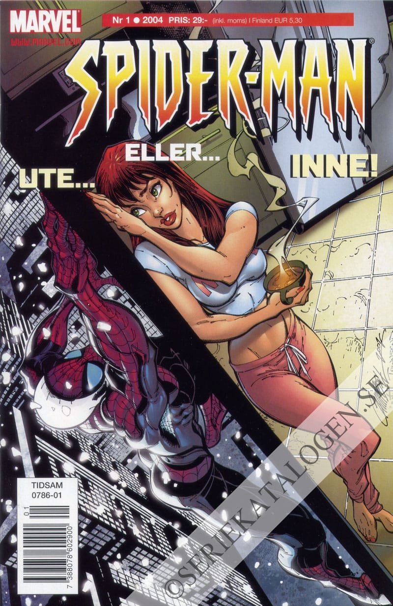 Framsida på Spider-Man #1 (2004)