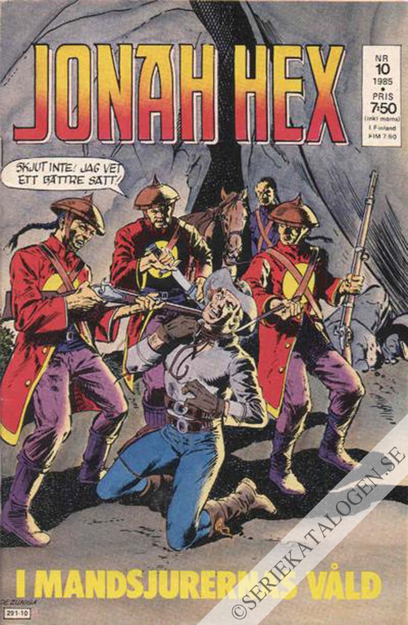 Framsida på Jonah Hex #10 (1985)