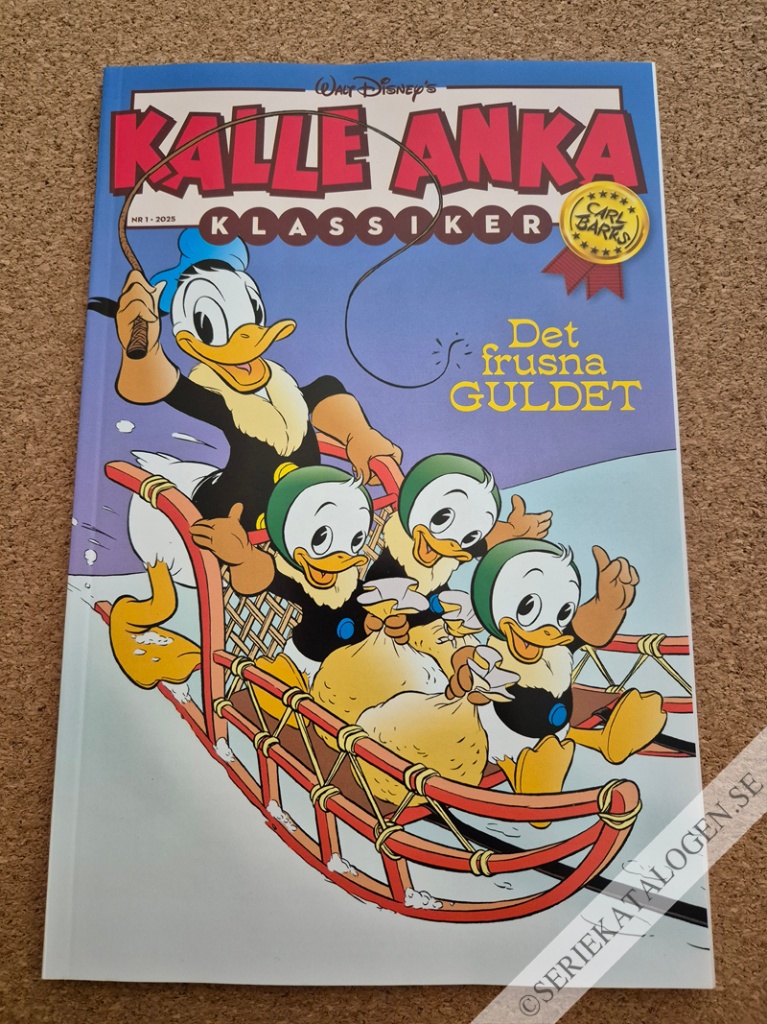Framsida på Kalle Anka Klassiker #1 (2025)