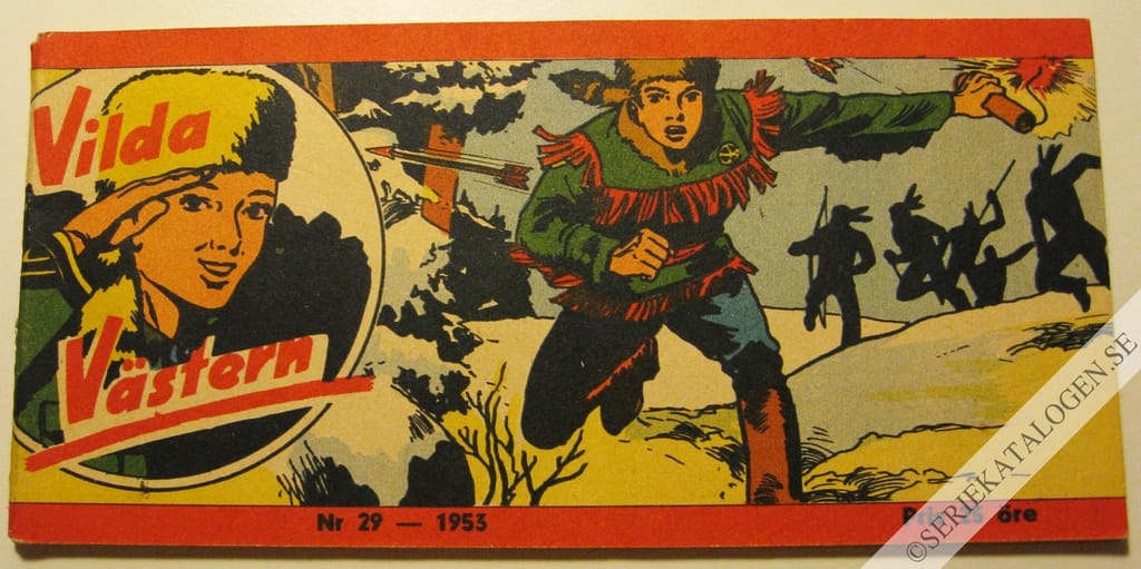 Framsida på Vilda Västern #29 (1953)