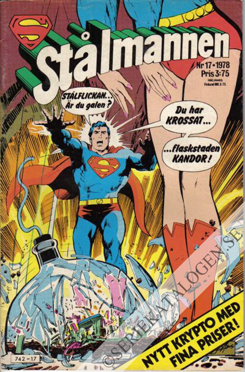 Framsida på Stålmannen #17 (1978)