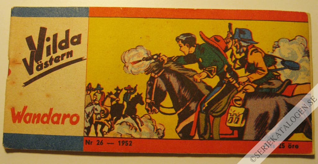 Framsida på Vilda Västern #26 (1952)
