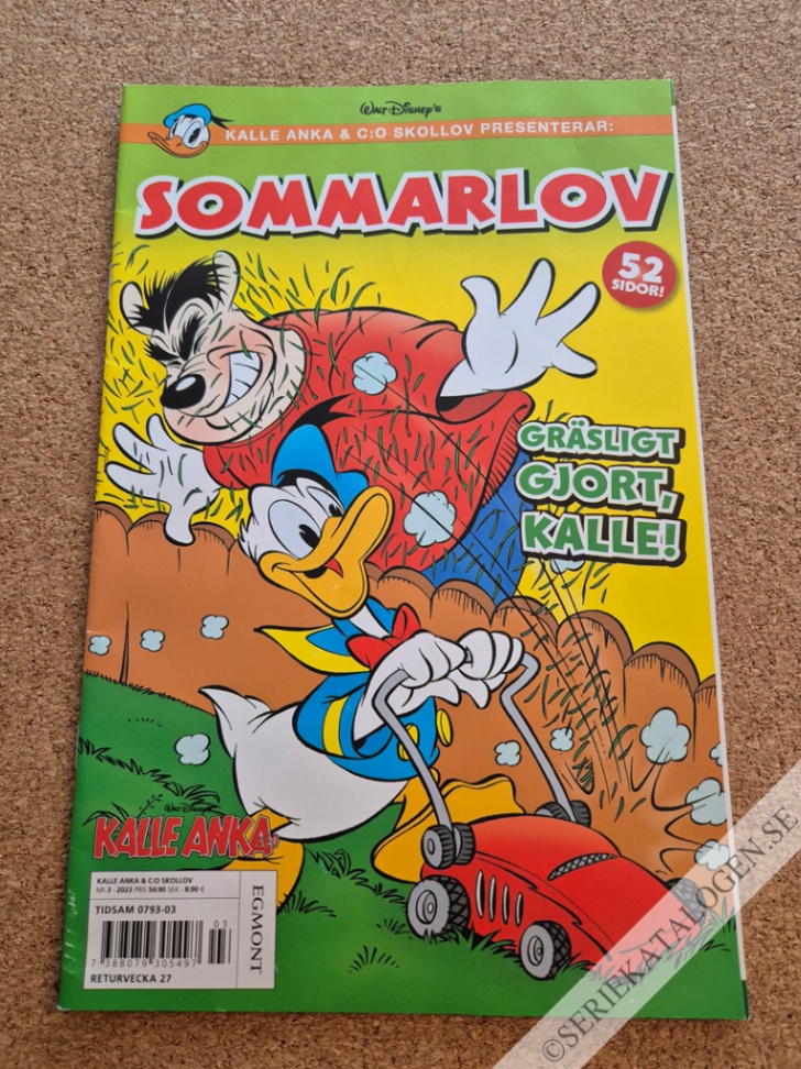 Framsida på Kalle Anka & C:o - Skollov #3 - Kalle Anka & C:o skollov presenterar: Sommarlov (2023)