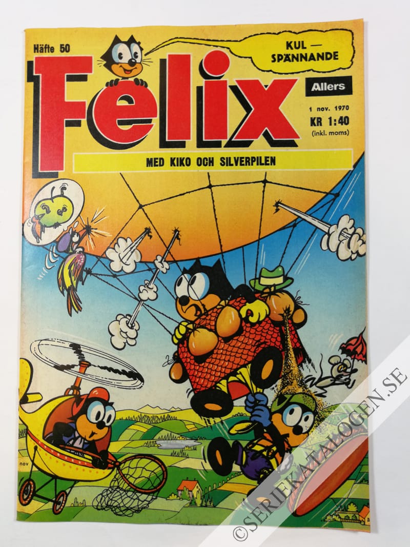 Framsida på Felix #50 (1970)