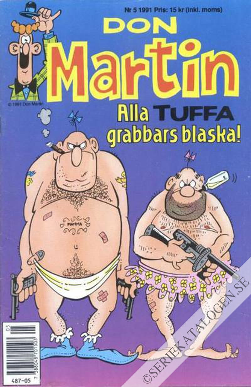 Framsida på Don Martin #5 (1991)