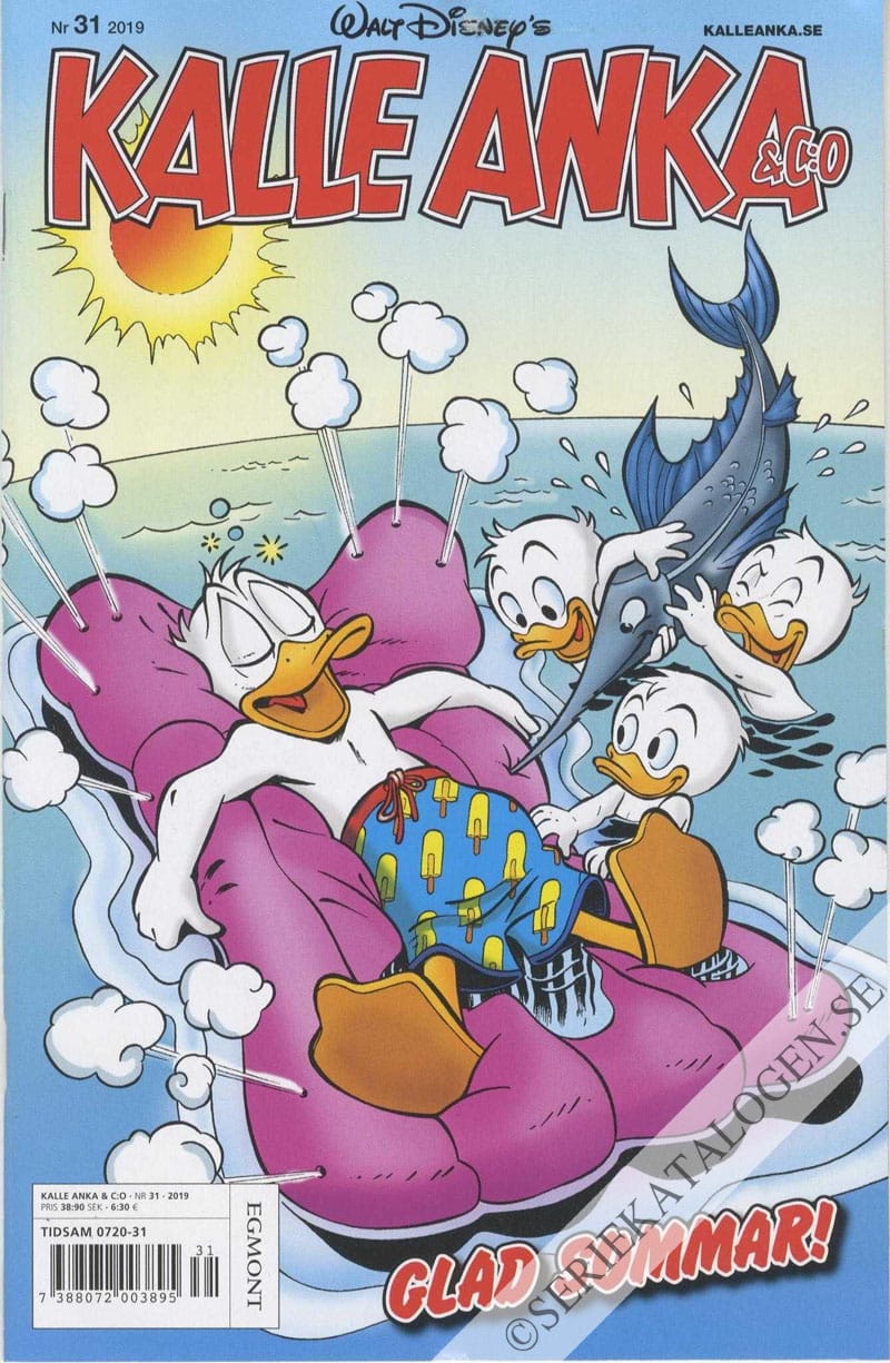 Framsida på Kalle Anka & C:o #31 (2019)
