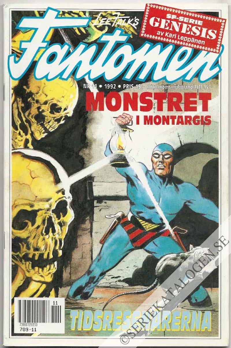 Framsida på Fantomen #11 (1992)