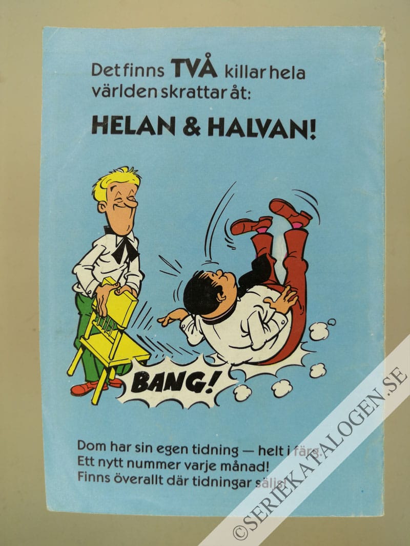 Baksida på Den dolda hangaren (1980)