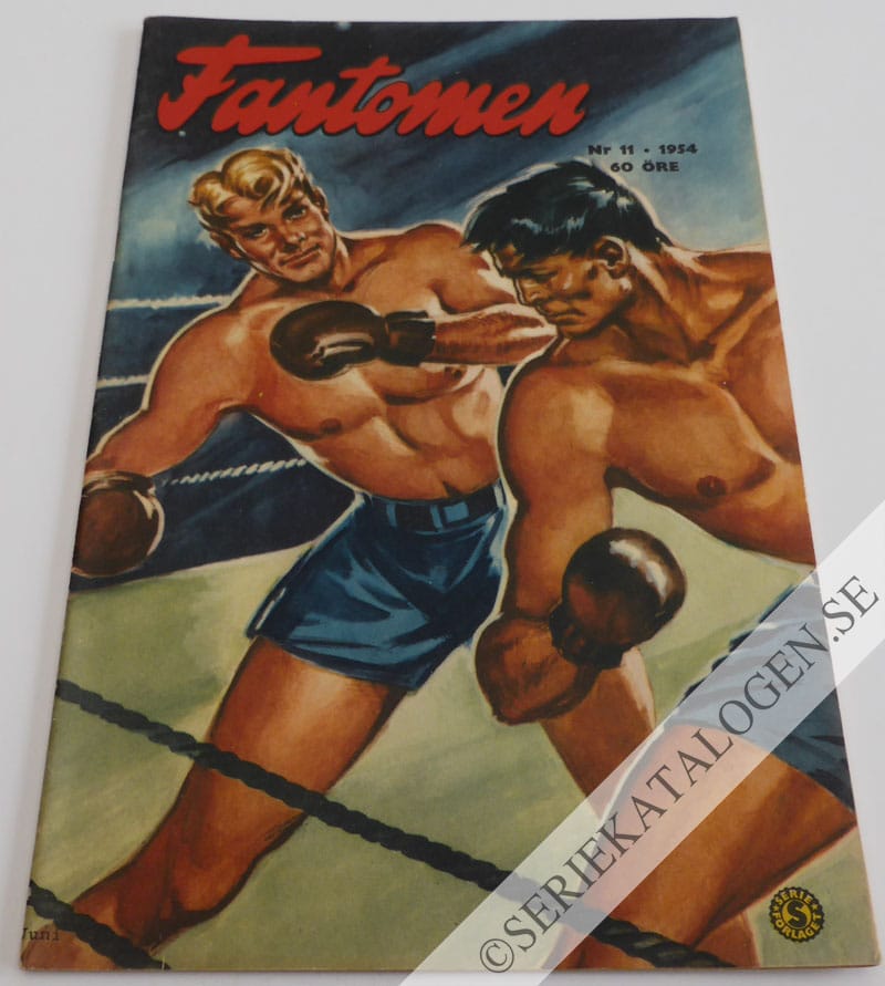 Framsida på Fantomen #11 (1954)