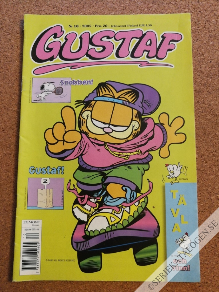 Framsida på Gustaf #10 (2005)