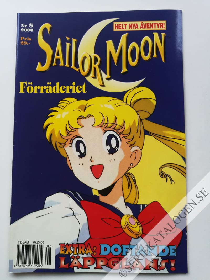 Framsida på Sailor Moon #8 - Förräderiet (2000)
