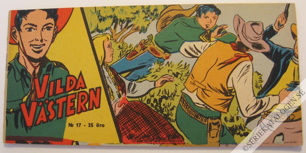 Framsida på Vilda Västern #17 (1959)