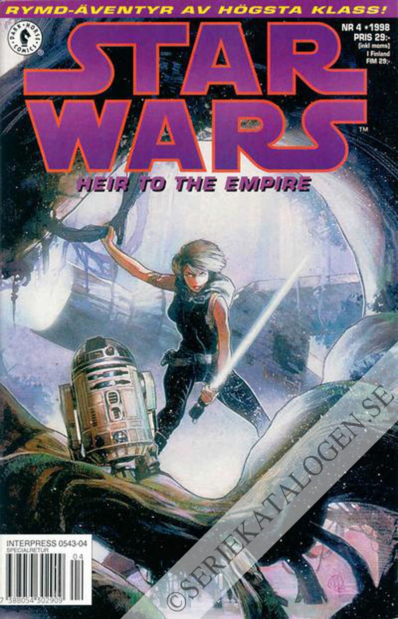 Framsida på Star Wars Heir to the Empire (1998)
