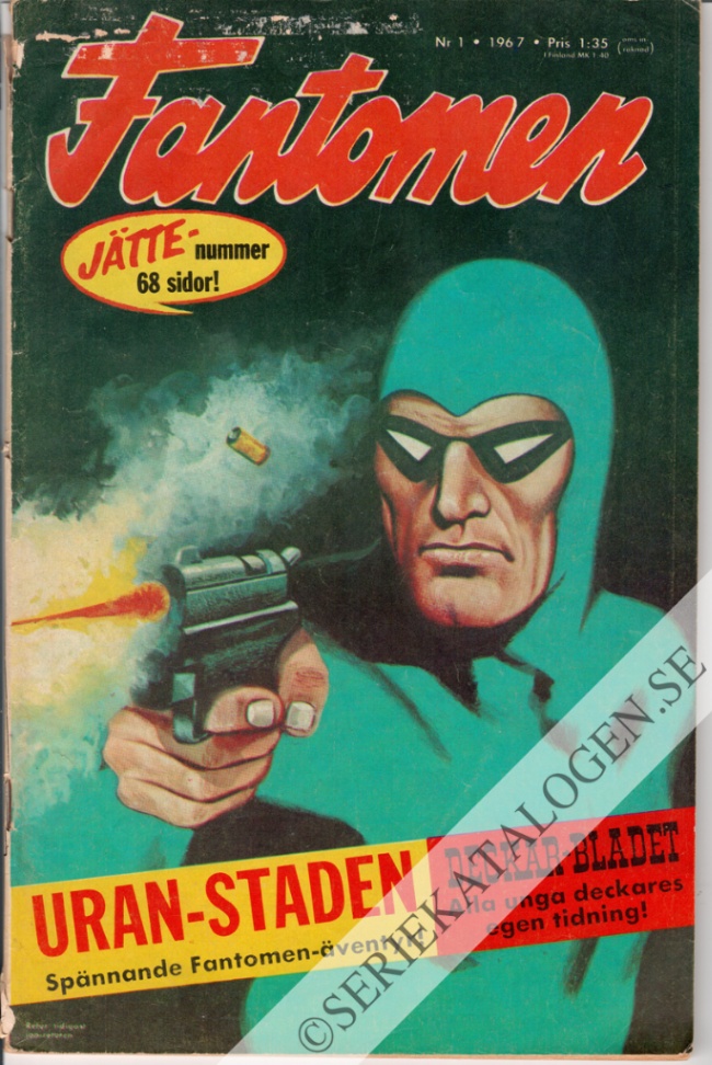 Framsida på Fantomen #1 (1967)