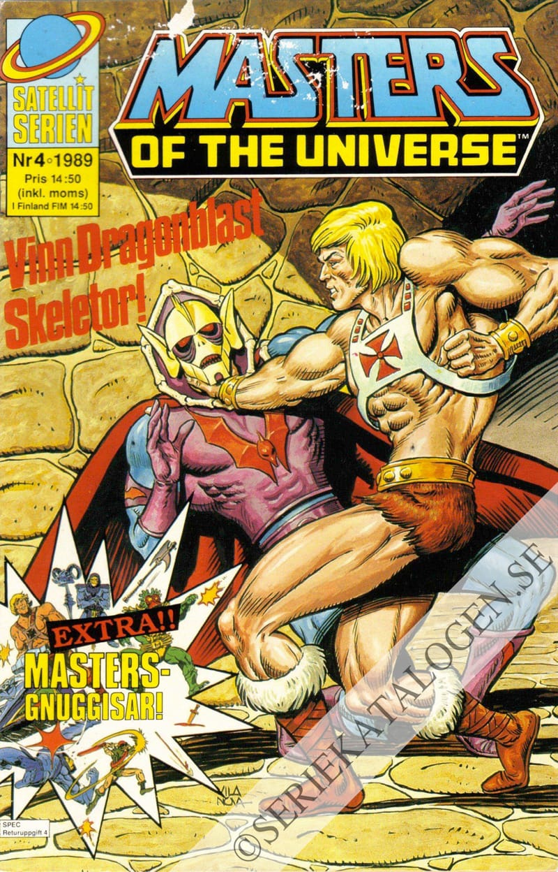 Framsida på Satellitserien #4 (1989)