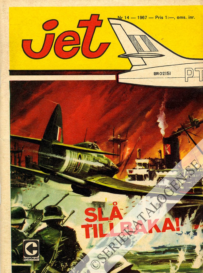 Framsida på Jet Slå tillbaka! (1967)