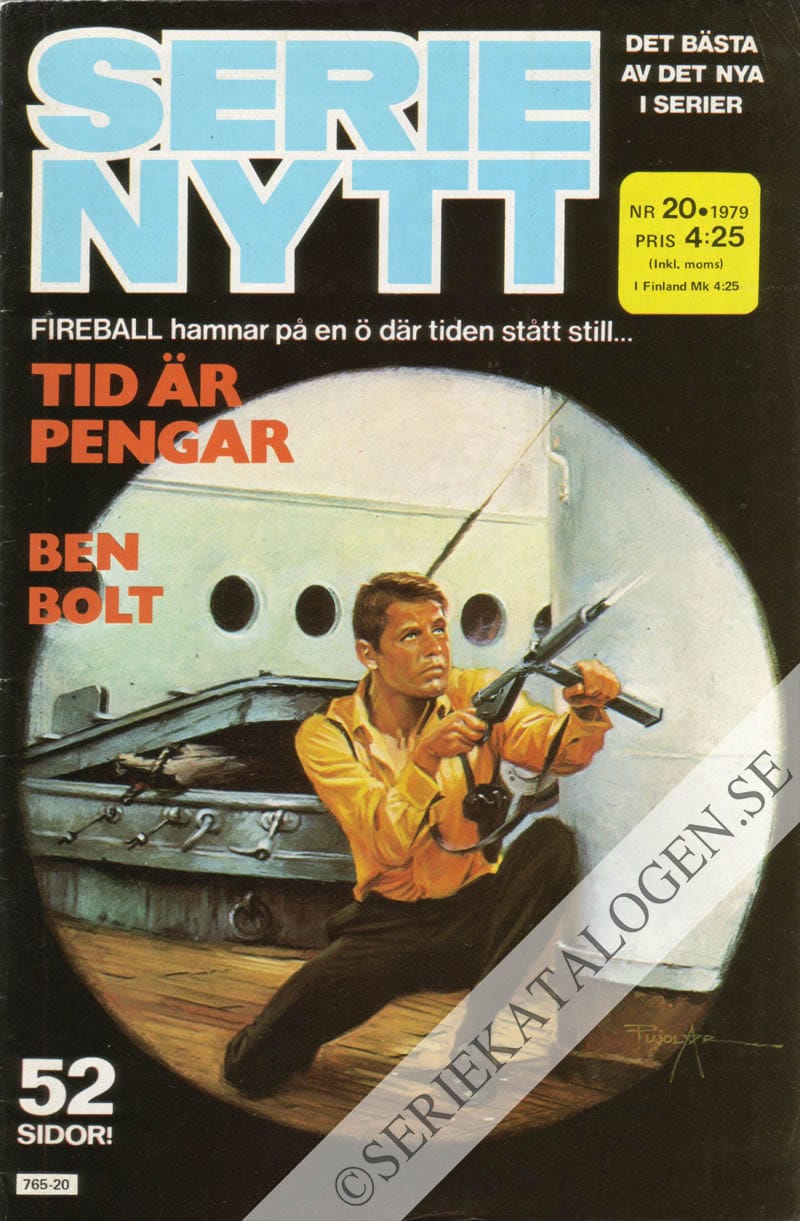 Framsida på Serie-Nytt #20 (1979)
