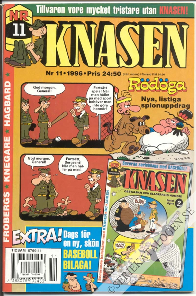 Framsida på Knasen #11 (1996)