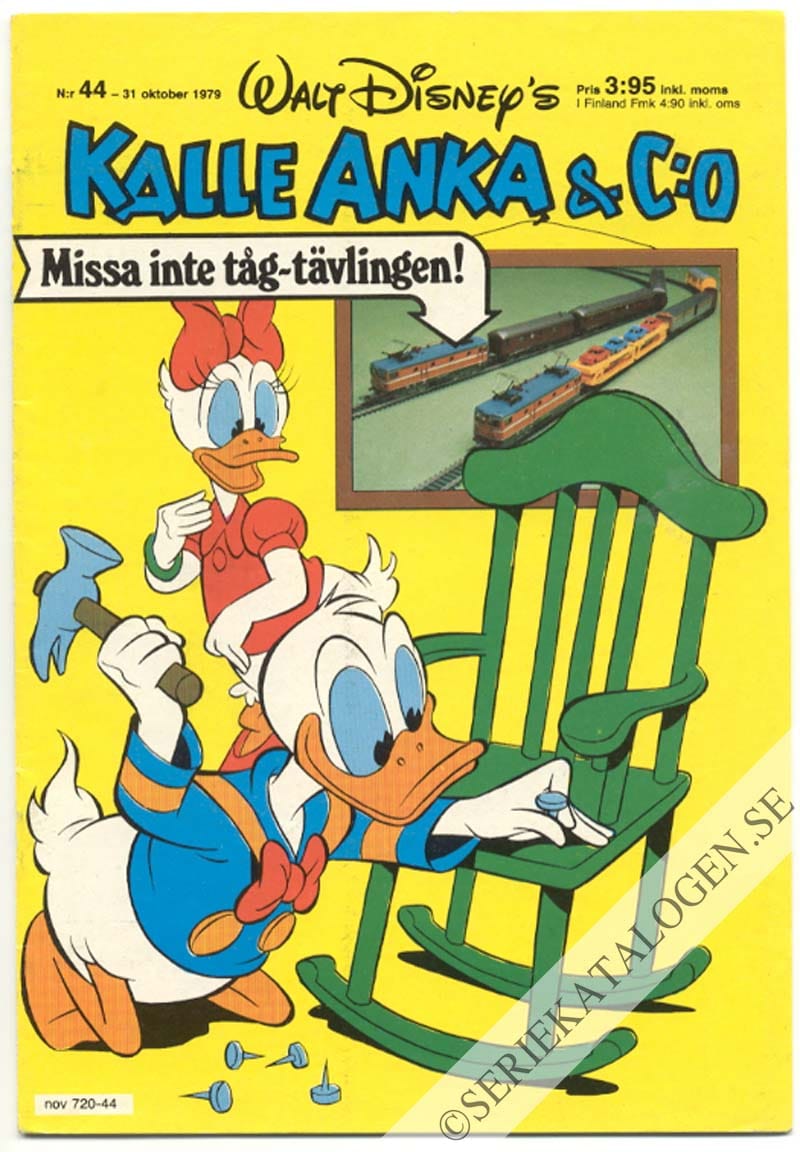 Framsida på Kalle Anka & C:o #44 (1979)