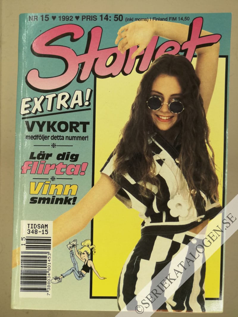 Framsida på Starlet #15 (1992)